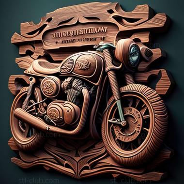 3D модель Triumph Speed Twin (STL)